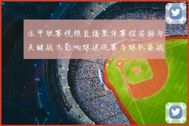 法甲联赛视频直播聚焦赛程安排与关键战况影响球迷观赛与球队备战